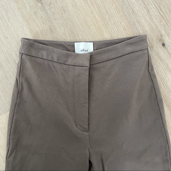 Wilfred Plaine Stretch Crop Trousers - Picture 4 of 5